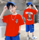 Red Elegance - Fashionable Tees for Kids - 19bay